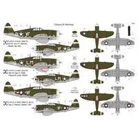 1/72 Scale Model Kit - Fighter aircraft model kits / P-47 Thunderbolt