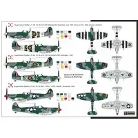 1/72 Scale Model Kit - Fighter aircraft model kits / Supermarine Spitfire