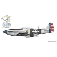 1/72 Scale Model Kit - Fighter aircraft model kits / North American P-51 Mustang