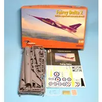 1/48 Scale Model Kit - Fighter aircraft model kits / Fairey Delta 2