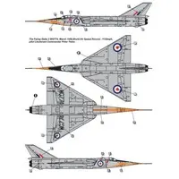 1/48 Scale Model Kit - Fighter aircraft model kits / Fairey Delta 2