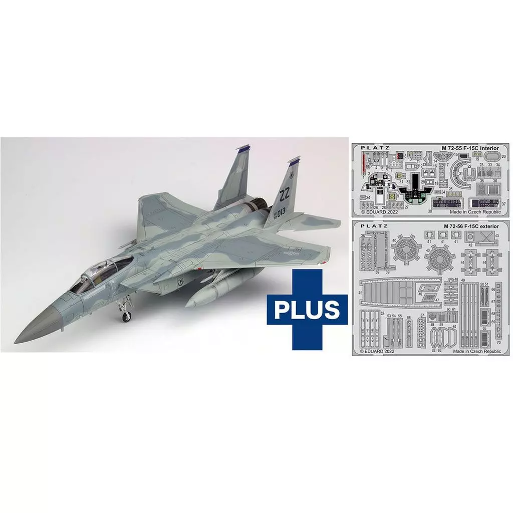1/72 Scale Model Kit - Japan Self-Defense Forces / McDonnell Douglas F-15 Eagle