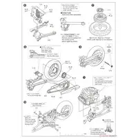 1/12 KAWASAKI ZX900R GPz900R Ninja '02 Model Kit