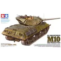 1/35 SCALE U.S. TANK DESTROYER M10 (MID PRODUCTION) Model Kit