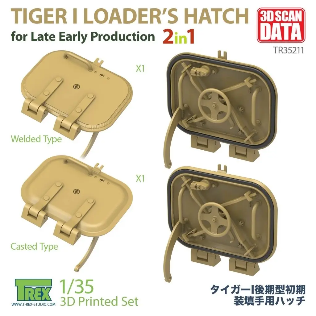 1/35 Scale Model Kit - Grade Up Parts