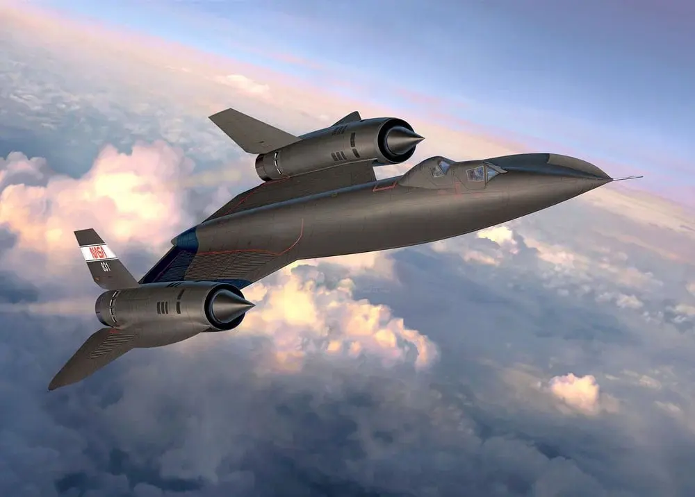 1/48 Scale Model Kit - Reconnaissance aircraft / SR-71 Blackbird