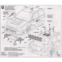 1/24 Scale Model Kit - Vehicle / Subaru Impreza