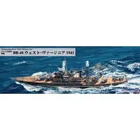 1/700 Scale Model Kit - SKY WAVE / USS West Virginia