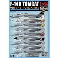 1/48 Scale Model Kit - Fighter aircraft model kits / F-14