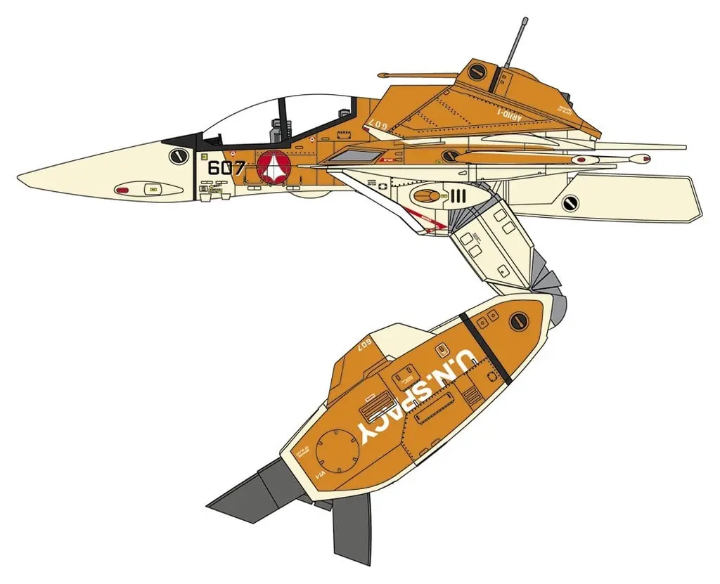 1/72 Scale Model Kit - Super Dimension Fortress Macross / VT-1 "Super Ostrich" Valkyrie & Ichijo Hikaru & Hayase Misa & Lynn Minmay