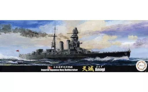 1/700 Scale Model Kit - Battlecruiser Model kits / Japanese aircraft carrier Amagi