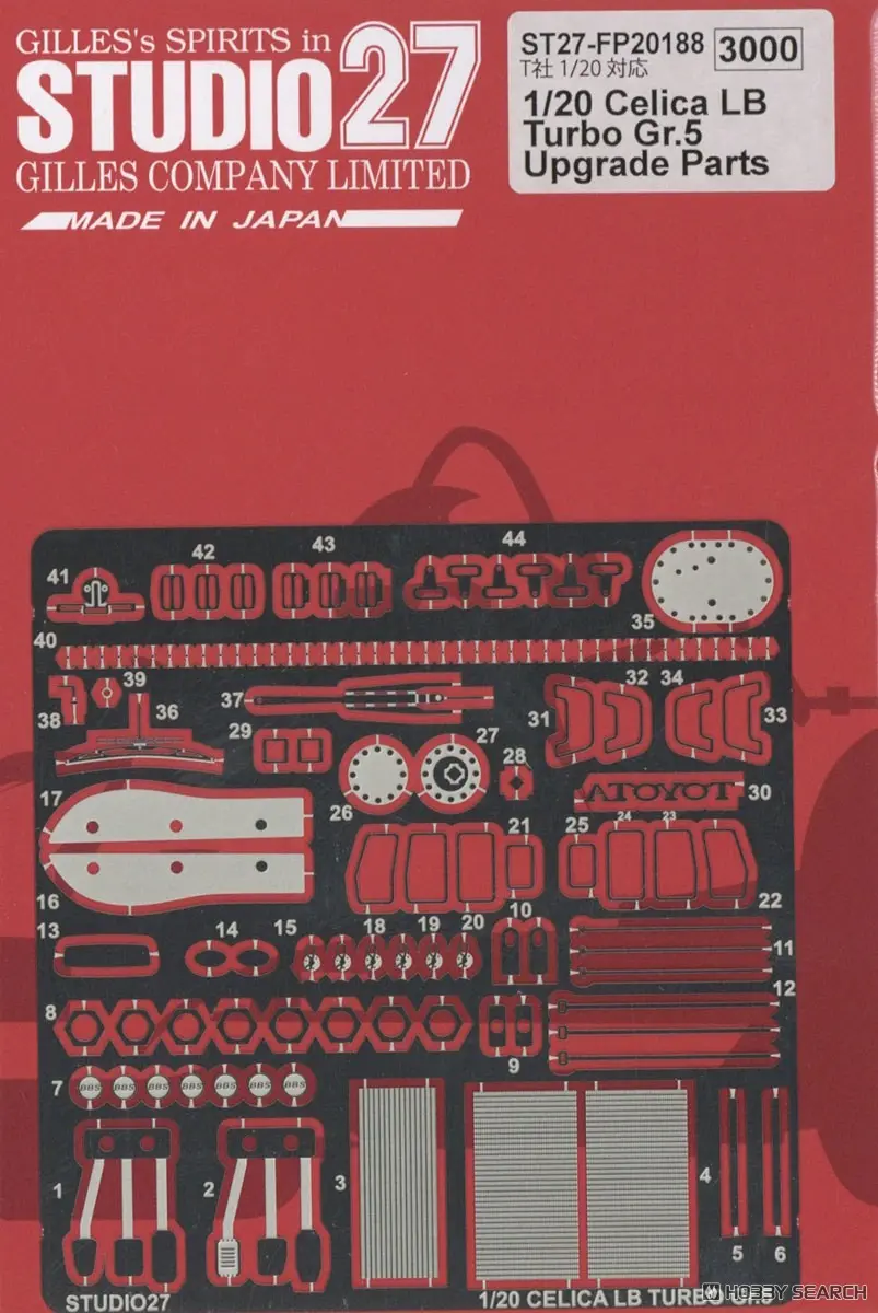 Plastic Model Parts - Etching parts