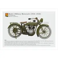 1/35 Scale Model Kit - Motorcycle