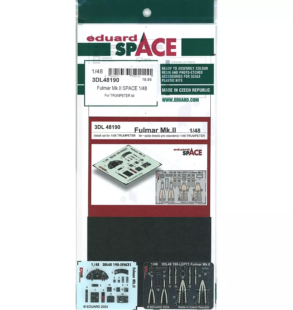 1/48 Scale Model Kit - Grade Up Parts / Fairey Fulmar