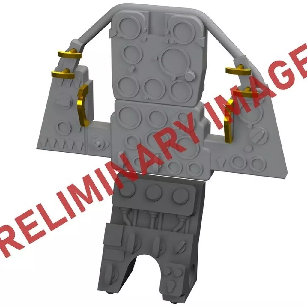 1/48 Scale Model Kit - Grade Up Parts / P-39 Airacobra