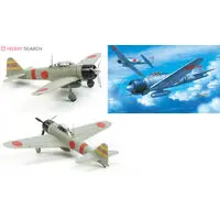 1/72 Scale Model Kit - WAR BIRD COLLECTION / Mitsubishi A6M Zero