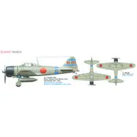1/72 Scale Model Kit - WAR BIRD COLLECTION / Mitsubishi A6M Zero