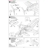 1/72 Scale Model Kit - WAR BIRD COLLECTION / Mitsubishi A6M Zero