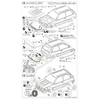 1/24 Scale Model Kit - Vehicle / Toyota Starlet