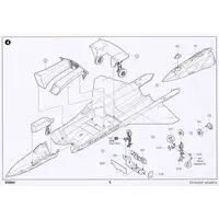 1/48 Scale Model Kit - Fighter aircraft model kits