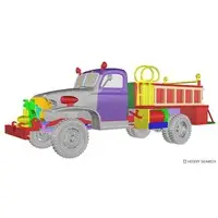 1/72 Scale Model Kit - Fire-Engine / Cargo Truck