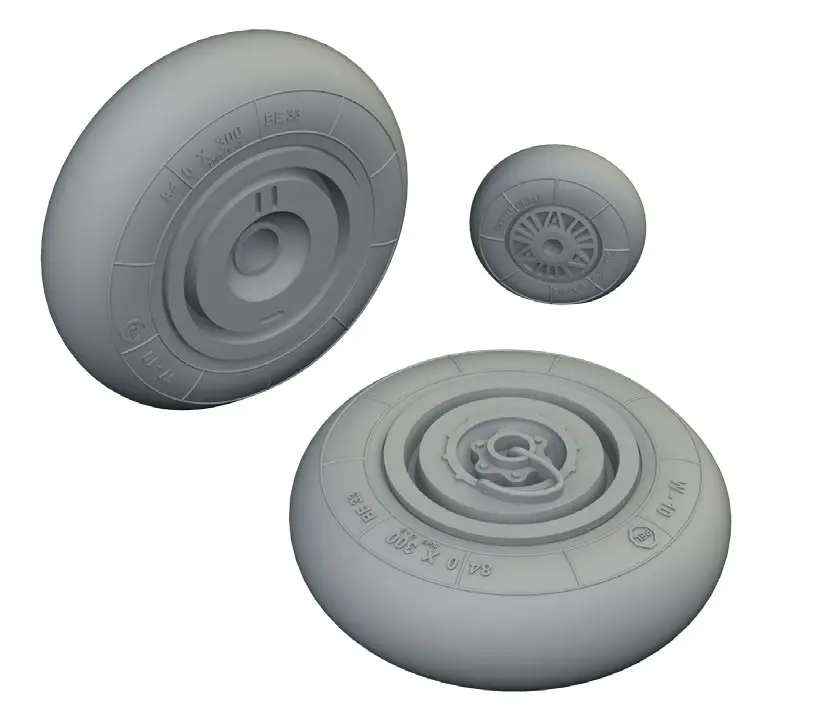 1/48 Scale Model Kit - Grade Up Parts / Henschel Hs 129