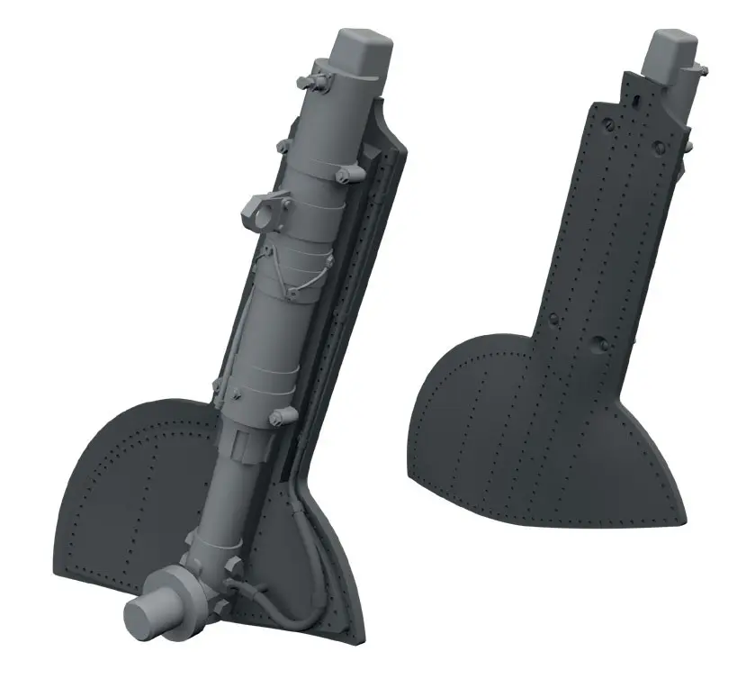 1/48 Scale Model Kit - Grade Up Parts / Supermarine Spitfire