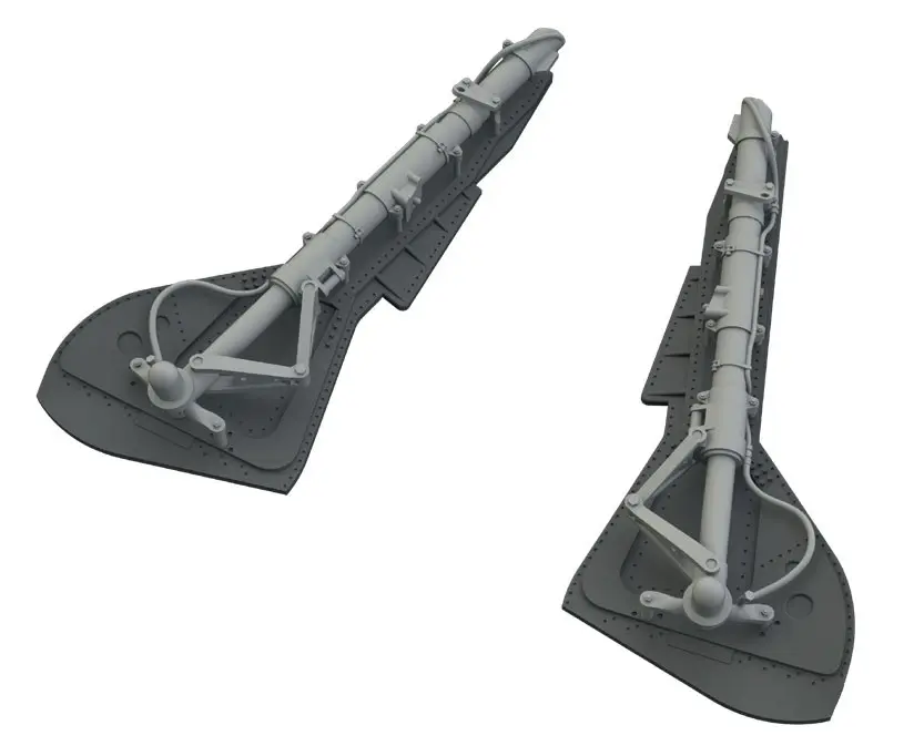 1/48 Scale Model Kit - Grade Up Parts / Focke-Wulf Fw 190