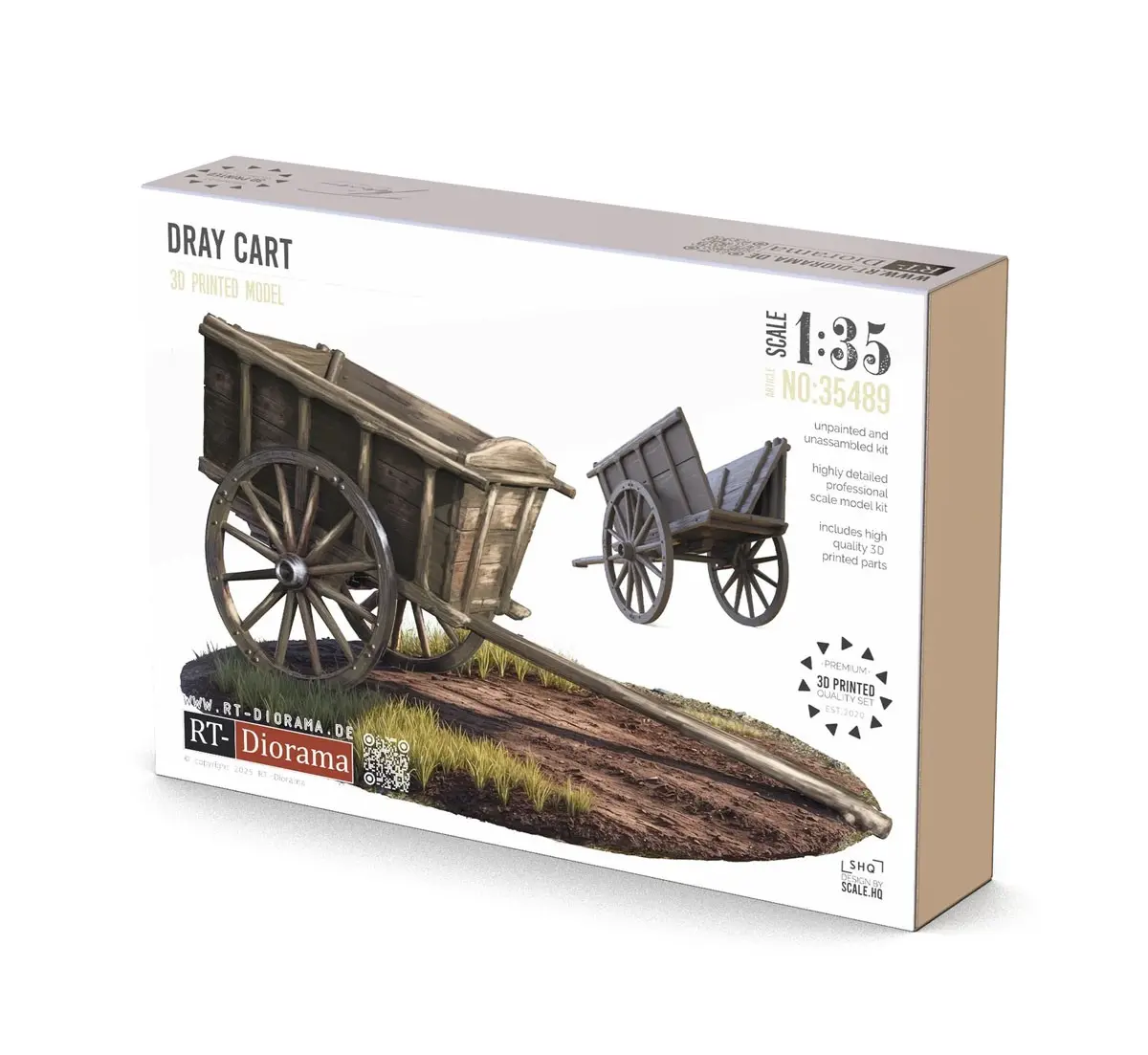 1/35 Scale Model Kit - Diorama Base