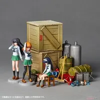 1/24 Scale Model Kit - GIRLS-und-PANZER / Takebe Saori & Isuzu Hana & Reizei Mako