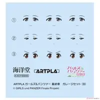 1/24 Scale Model Kit - GIRLS-und-PANZER / Takebe Saori & Isuzu Hana & Reizei Mako