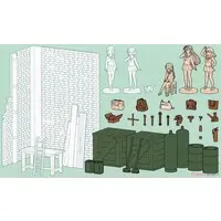 1/24 Scale Model Kit - GIRLS-und-PANZER / Takebe Saori & Isuzu Hana & Reizei Mako