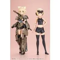 Plastic Model Kit - SOUSAI SHOJO TEIEN / Koyomi Takanashi & Gourai (FRAME ARMS GIRL)
