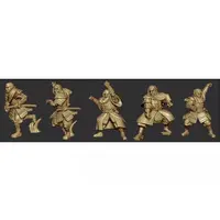 1/72 Scale Model Kit (1/72 戦国時代(日本) 僧兵 合戦 (5体セット、エッチング製武器付属) ガレージキット [AHLAH88010])