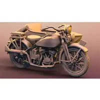 1/48 Scale Model Kit - Motorcycle