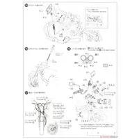 1/12 Kawasaki ZR400C ZEPHYRχ '09 Model Kit