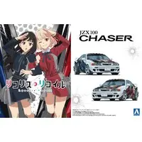 1/24 Lycoris Recoil TRD JZX100 CHASER '98（TOYOTA） Model Kit
