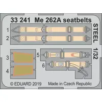 1/32 Scale Model Kit - Etching parts / Messerschmitt Me 262 Schwalbe