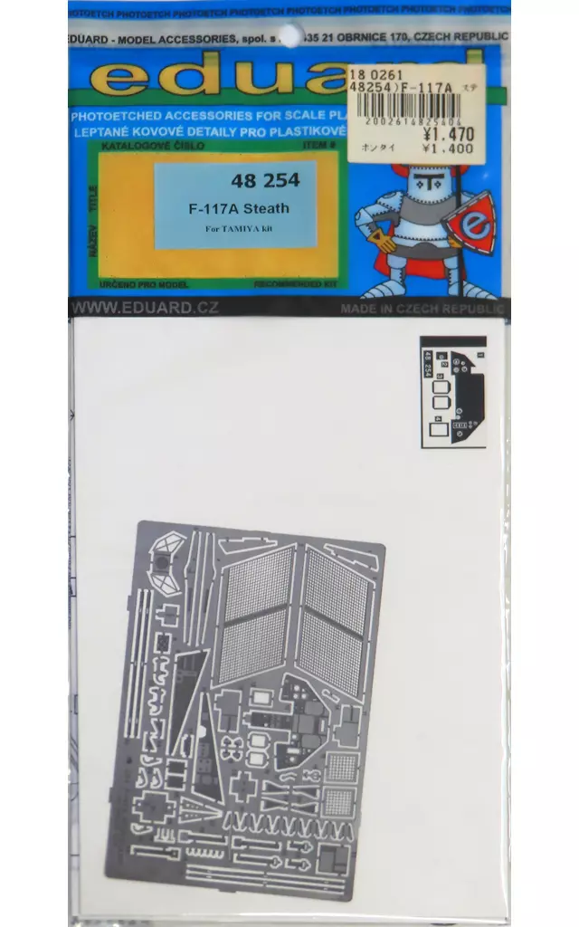 1/48 Scale Model Kit - Etching parts / Lockheed F-117 Nighthawk