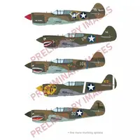 1/48 Scale Model Kit - Fighter aircraft model kits / Curtiss P-40 Warhawk