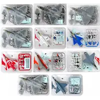 1/144 Scale Model Kit - High Spec Series / F-16 Fighting Falcon & F-22 Raptor