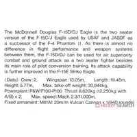 1/72 Scale Model Kit - Japan Self-Defense Forces / McDonnell Douglas F-15 Eagle