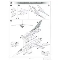 1/72 Scale Model Kit - Fighter aircraft model kits