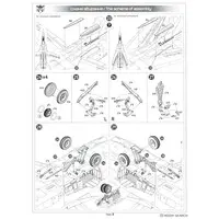 1/72 Scale Model Kit - Fighter aircraft model kits