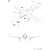 1/32 Scale Model Kit - Fighter aircraft model kits / Morane-Saulnier M.S.406