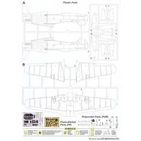 1/32 Scale Model Kit - Fighter aircraft model kits / Morane-Saulnier M.S.406