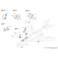 1/48 Scale Model Kit - Fighter aircraft model kits