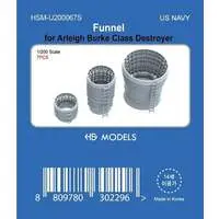 1/200 Scale Model Kit (米海軍 アーレイ・バーク級用 ファンネル (プラモデル))