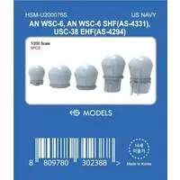 1/200 Scale Model Kit (米海軍 AN/WSC-6/USC-38 艦載通信アンテナ (プラモデル))