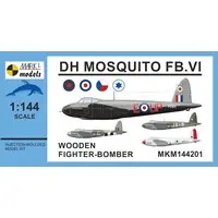 1/144 Scale Model Kit - Bomber / de Havilland Mosquito